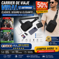 Carrier de viaje viral antirrobo clásico, seguro & elegante