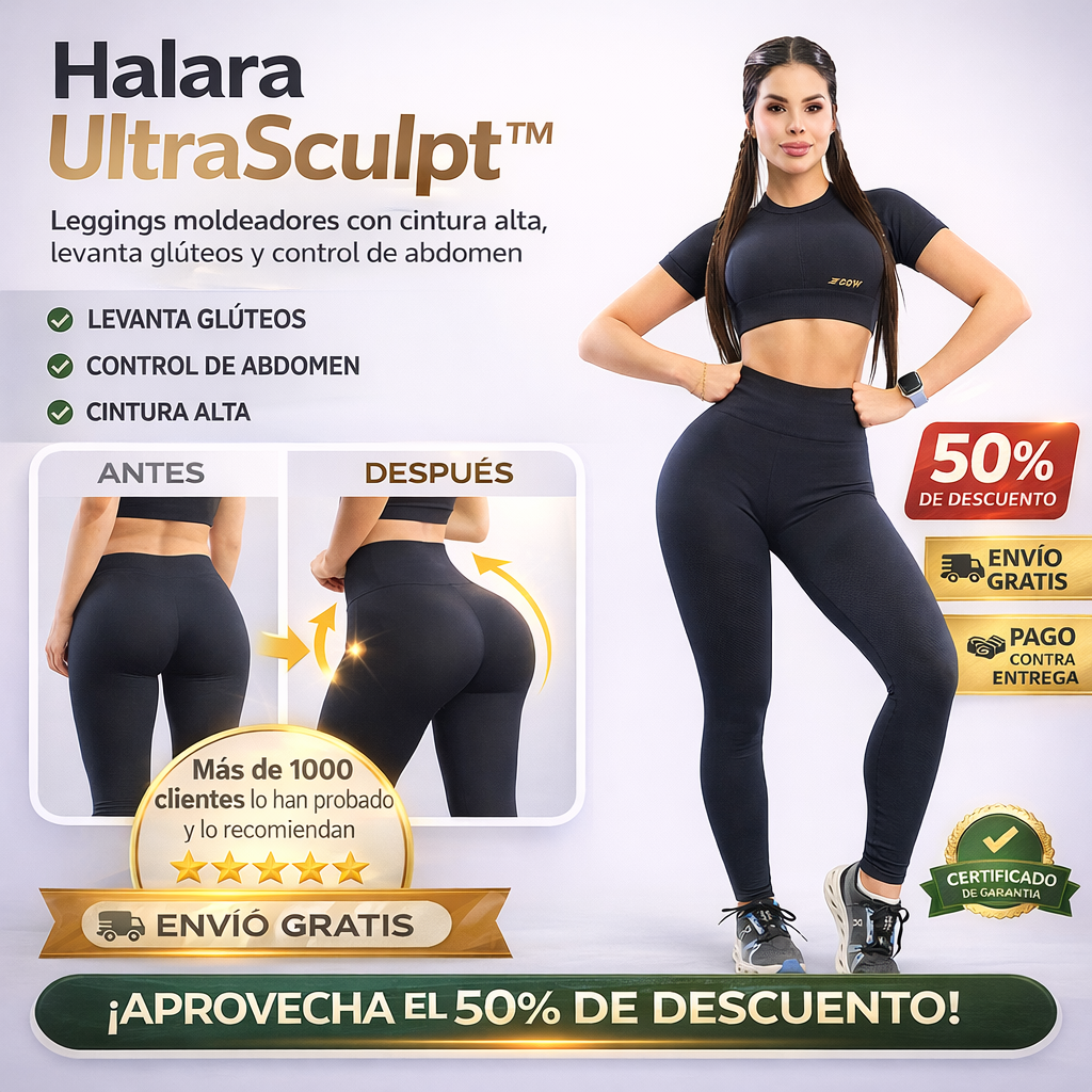 Halara UltraSculpt™ Leggings moldeadores con cintura alta, levanta glúteos y control de abdomen