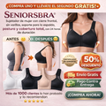 SENIORSBRA®️ Sujetador de mujer con cierre frontal, sin varillas, soporte para la espalda, postura y cobertura total, con 24 horas de duración (COMPRA UNO Y LLÉVATE EL SEGUNDO GRATIS)